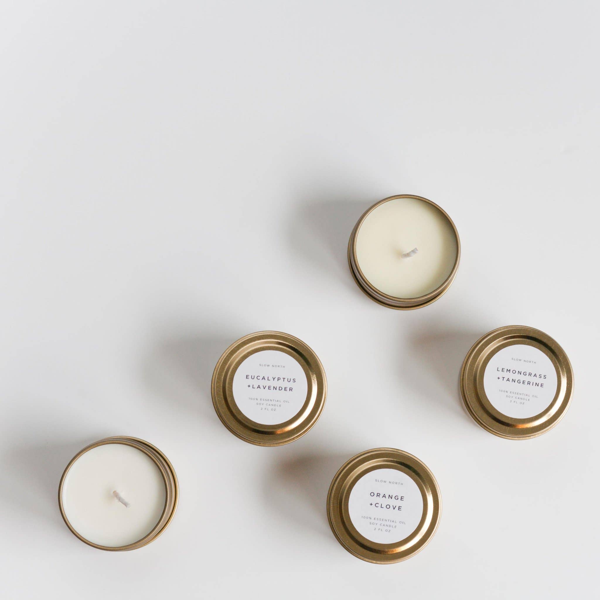 Slow North Mini Soy Candles oz